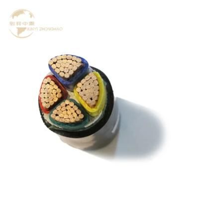 11kv-35kv 4X35mm2 185mm2 3/4cores XLPE Copper Wire Cable 4X1c X 400 Sq mm Insulated PVC Sheath Power Cable