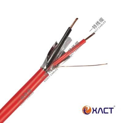 ExactCables-2C 1.5mm2 Solid Copper FPLR Saudi Arabia Market Red CMR PVC Fire Alarm Cable for Security System