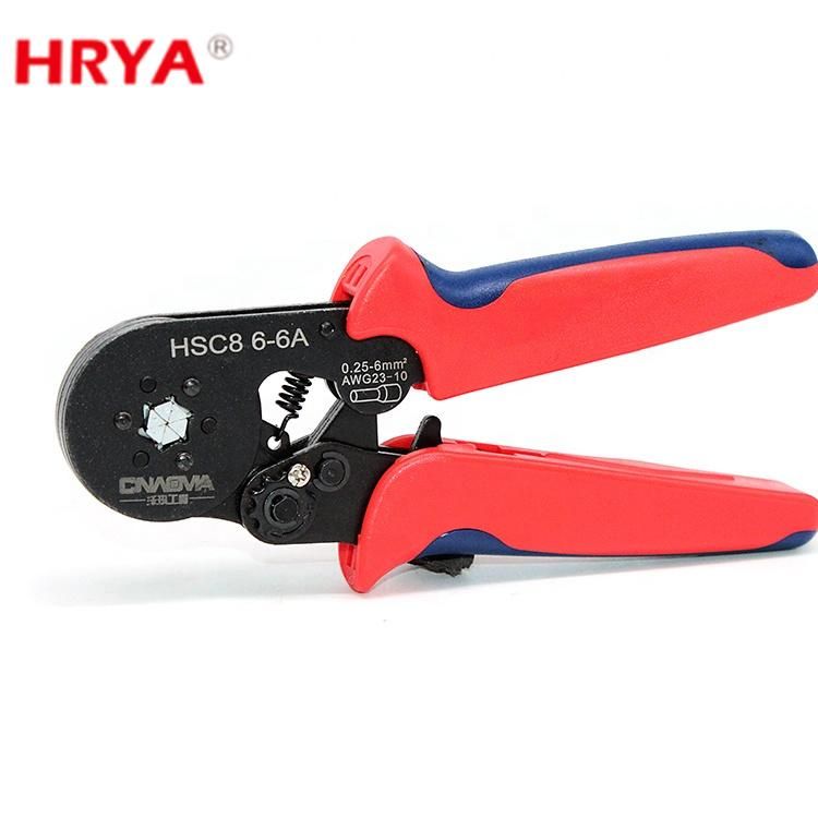Factory Supplier Self Cutting Connector Cable Stripping Adjustable Crimping Tool