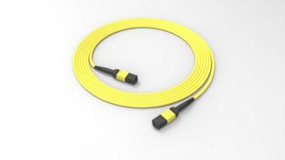 MPO-MPO MTP Simplex Singlemode Sx Sm Optical Fiber Drop Cable Patch Cord and Jumper Cable for Fiber to The X in Telecommunication