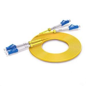 Lcu-Lcu Patch Cord in Communication Cables Duplex Sm 3.0mm Fiber Optical Patch Cord