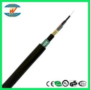24 Core Sm Gytzs-24b Outdoor Stranded Loose Tube Cable Fire Resistand LSZH Jacket