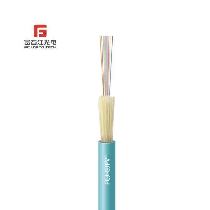 Indoor High Strength Aramid Yarn Cable Gjfv Small Wire Optical Cable