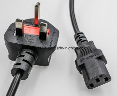 IEC 6FT Figure 8 Female UK 3 Prong AC Power Lead Cable Cord Minitor Computer Printer