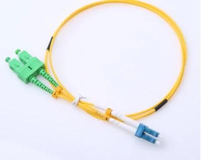 Optical Fiber Cable Sc FC St APC Upc Single Mode Fiber Optic Patch Cord