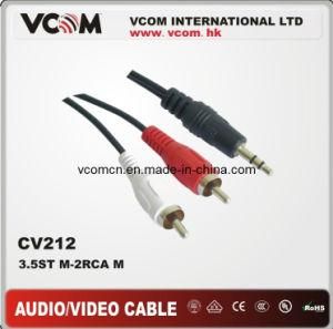 3.5 Stm to 2 RCA Male Cable (CV212)