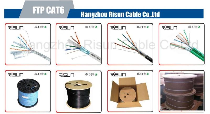 CCTV Camera Cable UTP LAN Cable Cat6e 23AWG with Power Cable 2*0.5mm