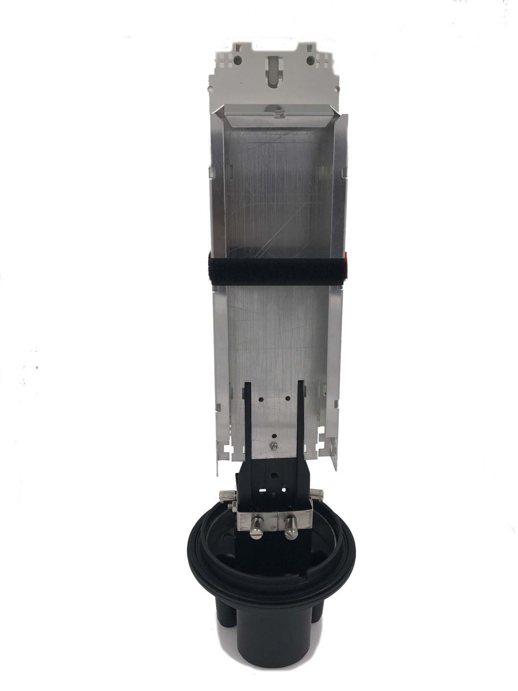 Outdoor Waterproof Vertical Fiber Optic Enclosure, Dome Type Fiber Optic Splice Closure, Fiber Optic Joint Box for FTTH