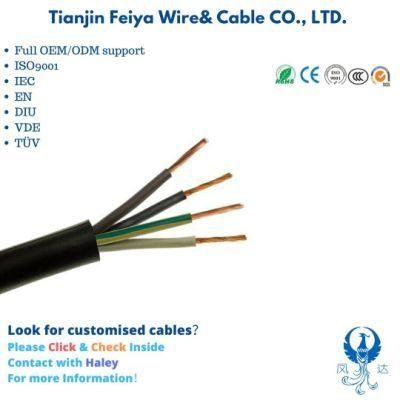 H07z-R Rubber Flexible Cable H07rn-F 3G 1.5 Cable1.5mm Speaker Parallel 2 Cores Paralelo Bicolor Control Electric Wire Coaxial Cable