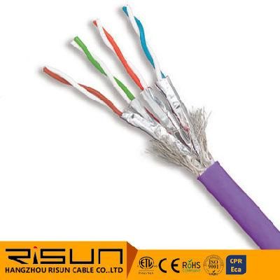 Fast Transmission S/FTP CAT6 23AWG Ethernet LAN Cable for Internet