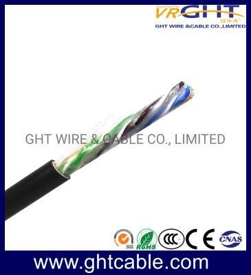 High Quality Water Proof Outdoor UTP CAT6 with Jelly CCA Bc Network Cable