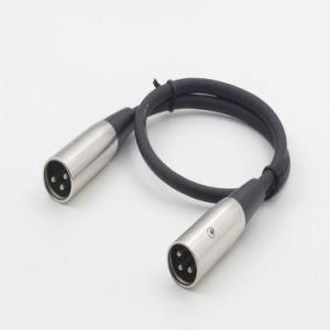 Zinc Alloy Male to Male 3pin XLR Cable for Microphone