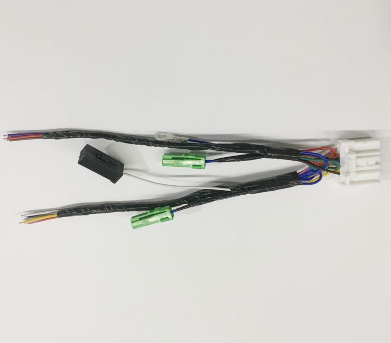 Custom Wire Harness Cable Assembly with Adhesive Tape for Automotive Wiring Harness