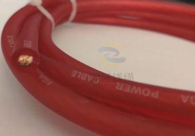 Forested Transparent PVC Flexible Battery Cable