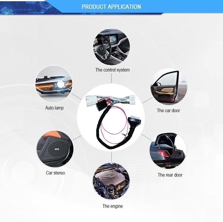 Factory Custom Mitsubishi Automotive Wire Harness