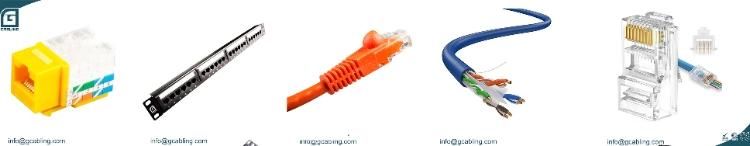 Gcabling PE/PVC/LSZH Jacket LAN Cable OEM 24 AWG 4 Pair UTP/FTP/SFTP Cat5e Network Cable