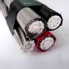 High Voltage Aerial Bundled XLPE/PVC Overhead Cable