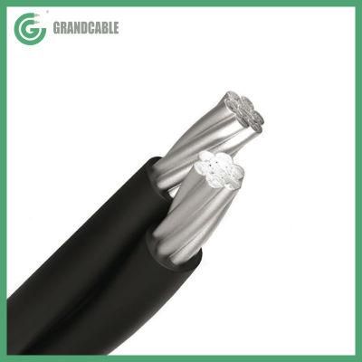 CABLE PRE-ASSEMBLED ALUMINUM CONDUCTOR 2X25mm2 XLPE INSULATED 0.6/1kV