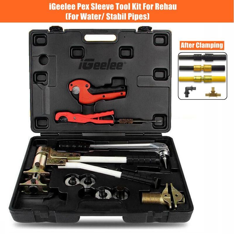 Pex-1632 Plumbing Clamping Tool Kit Is Used for Rehau His 311 Water Plumbing System for Flex Pipe or Rehau Pipes