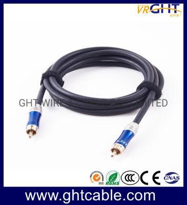 High Qualigy Gold Plated Connectors Metal Head 3.5mm Jack Cable Aux Cable