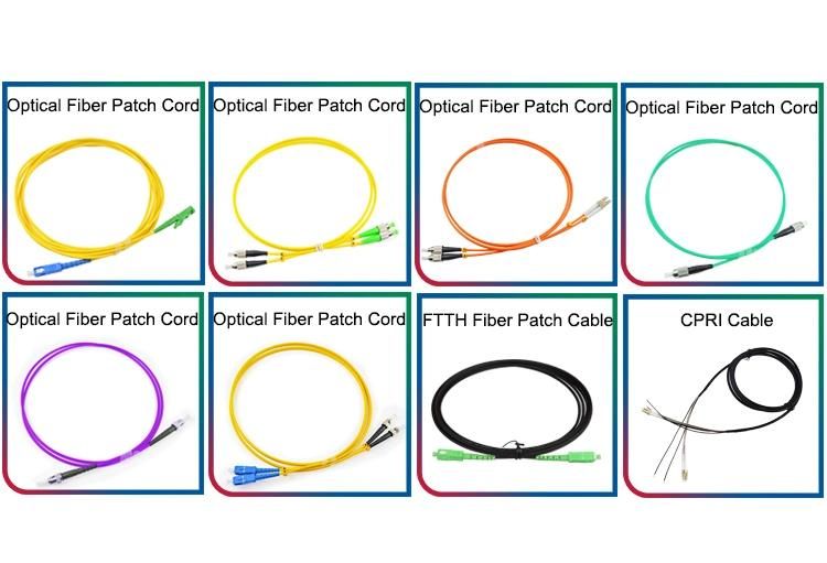 Singlemode Simplex 9/125 LSZH 1core 2core Fiber Optic Jumper Patch Cord Outdoor FTTH Drop Cable Fibre Optical Patch Cable