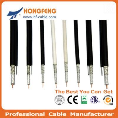 75ohm CCTV and CATV Low Db Loss RG6 Coaxial Cable