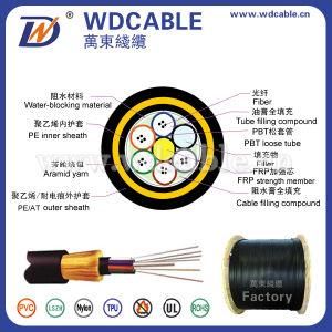 Outdoor Communication Fiber Cable ADSS Optical Fiber Cable