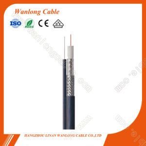 20years Professional Manufacture (CE, RoHS, CPR) RG6 with Messenger Coaxial Cable