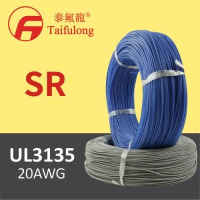 Taifulong Silicone Rubber UL3135 20AWG 200&deg; C 600V Tinned Copper Electric Wire High Temperature Resistan Cable