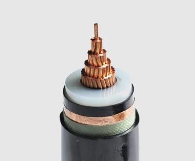 26/35 (40.5) Kv 70mm2 Copper Aluminum Conductor Single Core XLPE Insulated Unarmored Cable
