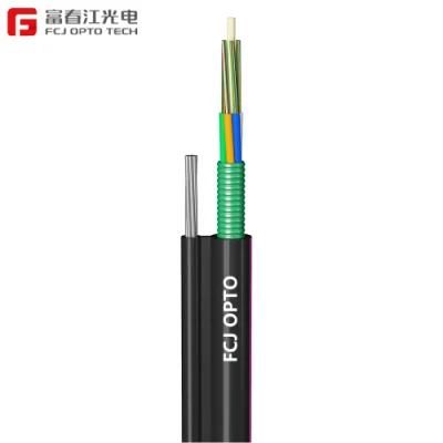OEM Armored Central Loose Tube Optic G652D Fiber Cable Single Mode GYTC8S