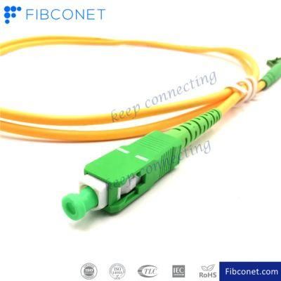 FTTH Fiber Optic Patch Cord/Patch Cable with Sc, LC, St, FC Connectors