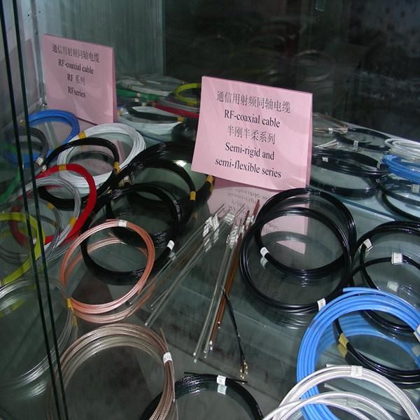 PVC Insulation Semi-Flexible Coaxial Cable for Communications