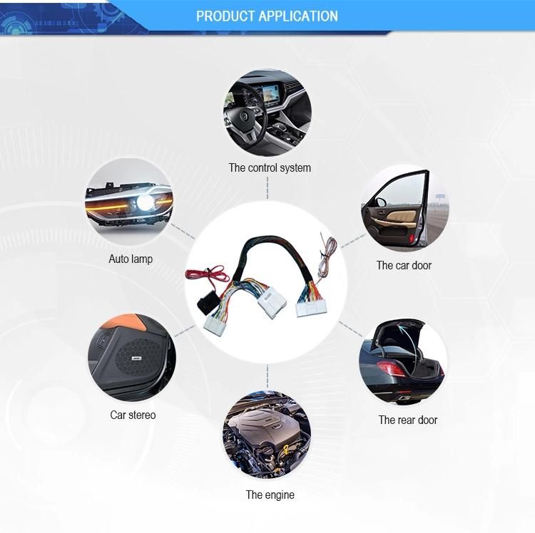 Custom Window up and Down Electric Cable/ Wiring Harness/ Wire Harness for Hyundai Sonata 8