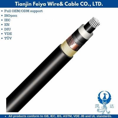 11kv 15kv 20kv 33kv 35kv Medium Voltage Single or 3 Core Copper Aluminum Conductor XLPE Insulated Armoured LSZH Electrical Power Cable