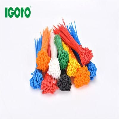Factory Manufacturer Colorful China Supply Wire Cable Tie Wraps Plastic Zip Tie