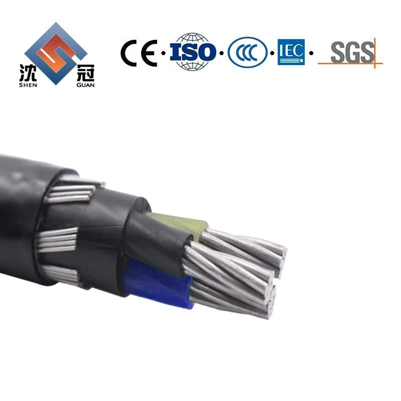 Shenguan Copper Conductor Low Voltage LV Power XLPE Cable Flame Retardant Aluminium Alloy Cables Conductor PVC Sheath Underground Power Cable