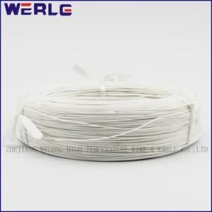 Electric Wire and Cable UL1332 FEP Teflon High Temperature Tinned Copper Insulated Wire White