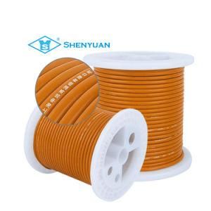 180 Degree 300V 500V 12/0.1mm Tinned Silver Nickel Copper Highly Flexible Silicone Rubber Insulated 6AWG Wire