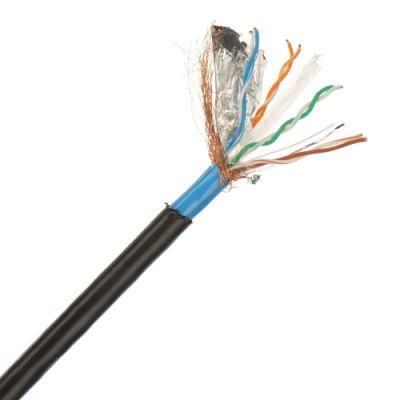 Hot Selling Outdoor UTP SFTP Cat5e Exterior RJ45 OEM Indoor CAT6 Shielded Network Cable