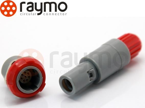 Redel Pag Plug Connector with Cable Assembly for Medical Equipment