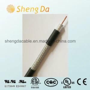 High Performance Digital and Analog Data Transmission Rg11 Standard Shield Coax Cable