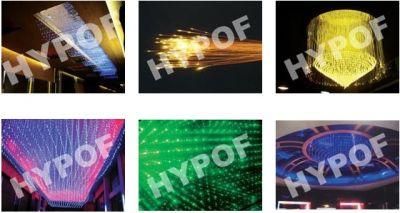 Plastic Optical Fiber Cables for Swimming Pools Lighting