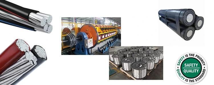 0.6-1kv XLPE Insulated Service Aerial Bundled Aluminum Overhead ABC Cable