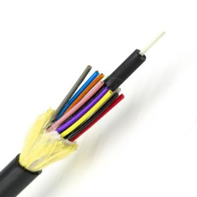 48 24 Cores ADSS Optical Fiber Cable, All Dielectric Self-Supporting ADSS with Armid Yarns