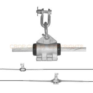 Tangent Cable Clamphelical Suspension Clamp Support for ADSS/Opgw