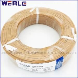 Af200-1 Orange 2.5mm2 300/500V FEP Teflon Tinned Copper High Temperature Resistant Electric Wire with Certificate