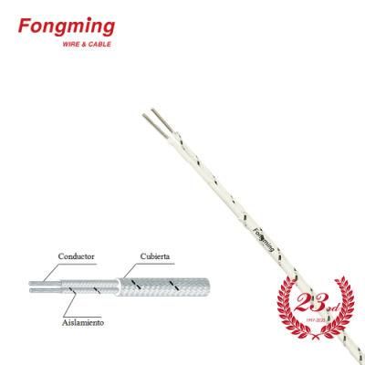 Shield J Type Fiberglass Braided Thermocouple Extension Cable Type J