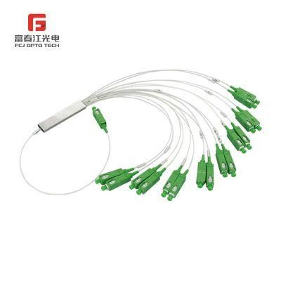 Optic Fiber Patch Cord Jumper Single Mode Sinplex 5m, G652D Cable Il&lt;0.3dB Sc/Upc 3mm Diameter PVC Cable Fiber Optic Connect Jumper