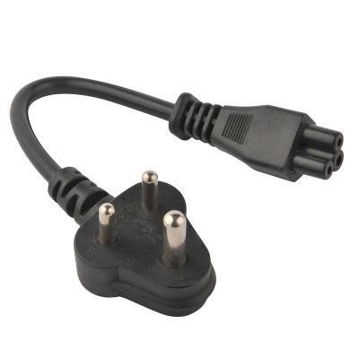 South Africa AC Power Cord Plug with C5 Connector